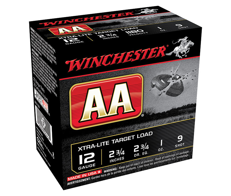 Winchester  12 Gauge 2.75 in 1 oz #9