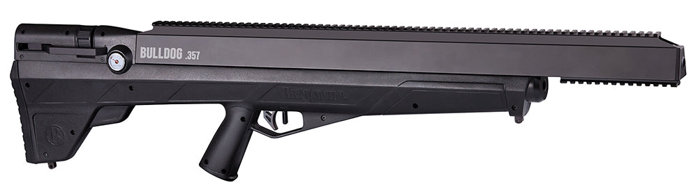 Benjamin BPBD3S Bulldog PCP 357 Pellet 4+1 Shot Black Black Receiver Black Fixed Bullpup Stock