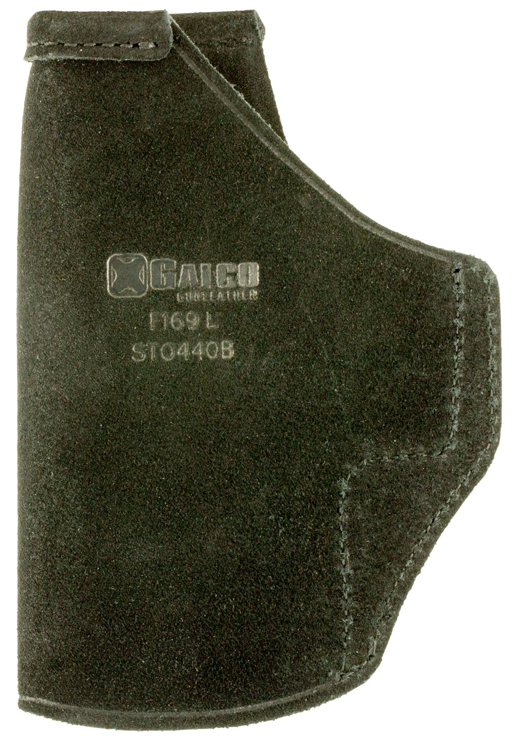 Galco STO440B Stow-N-Go IWB Black Leather Fits Springfield XD/XD Mod2/FN 509, Belt Clip Mount Right Hand