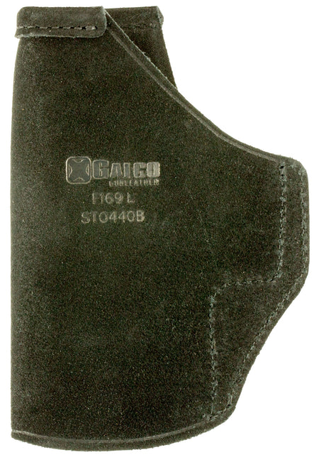 Galco STO440B Stow-N-Go IWB Black Leather Fits Springfield XD/XD Mod2/FN 509, Belt Clip Mount Right Hand