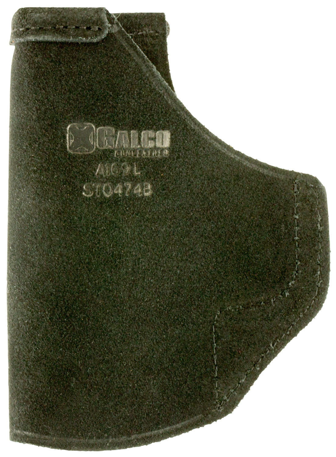 Galco STO474B Stow-N-Go IWB Black Leather Belt Clip Fits S&W M&P Compact/S&W M&P 2.0 Subcompact/Savage Stance Right Hand