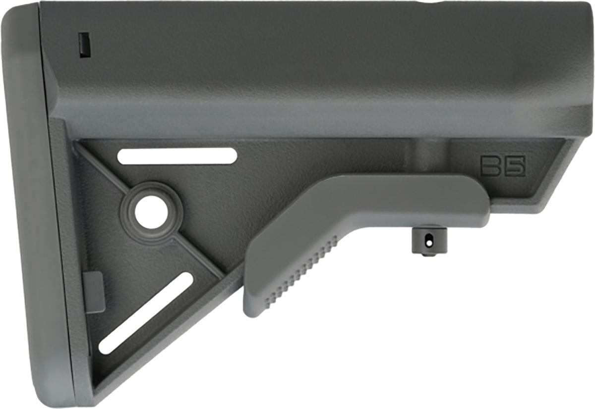 B5 Systems BRV1117 Bravo Wolf Gray Synthetic for AR-Platform with Mil-Spec Receiver Extension (Tube Not Included)