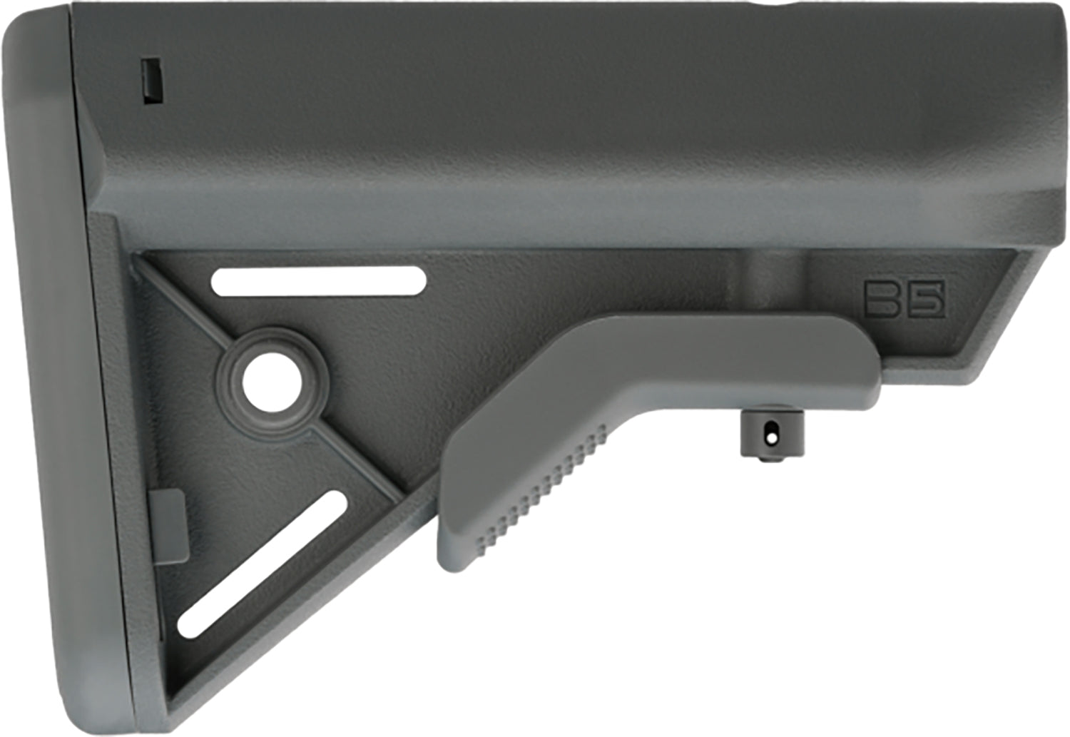 B5 Systems BRV1117 Bravo Wolf Gray Synthetic for AR-Platform with Mil-Spec Receiver Extension (Tube Not Included)