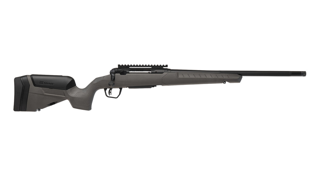 Savage Arms 32417 110 Trailblazer 6.5 PRC 2+1 22" Fluted Barrel, Flat Dark Gray Adj LOP Synthetic Stock, Right Hand