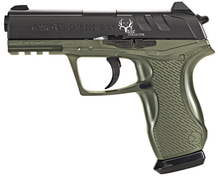 Gamo 611139354 C-15 Bone Collector Tactical CO2 177 16+1 OD Green Polymer Grips