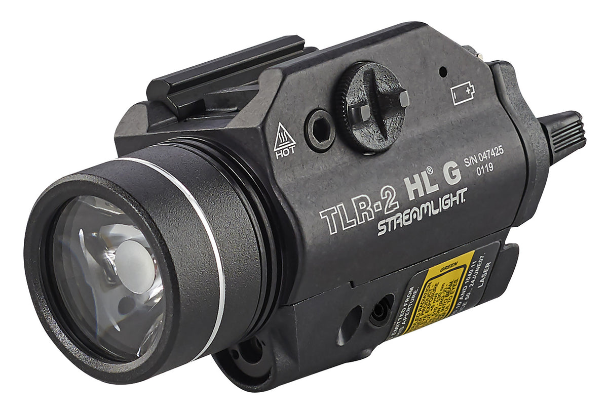 Streamlight 69265 TLR-2 HL G Gun Light Black Anodized 1,000 Lumens White LED Red Laser