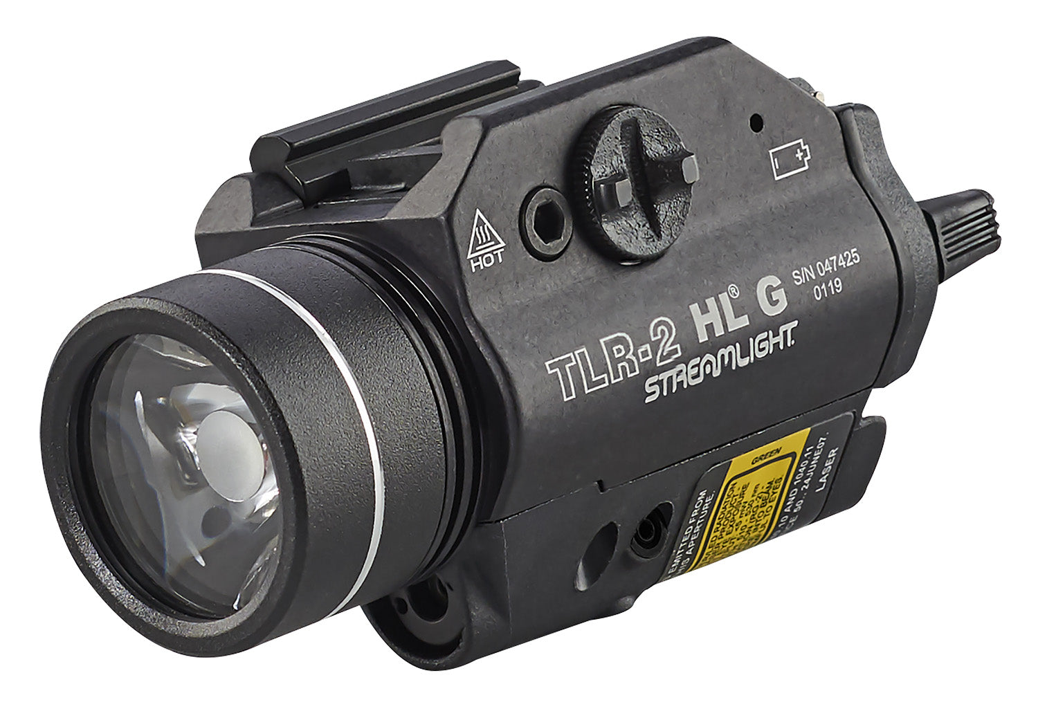 Streamlight 69265 TLR-2 HL G Gun Light Black Anodized 1,000 Lumens White LED Red Laser