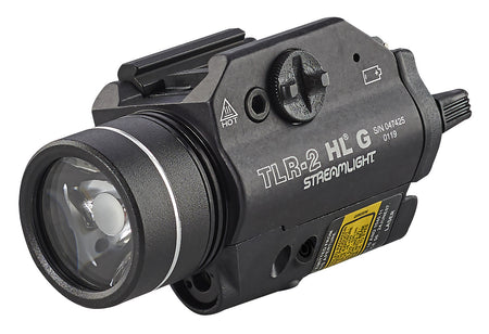 Streamlight 69265 TLR-2 HL G Gun Light Black Anodized 1,000 Lumens White LED Red Laser