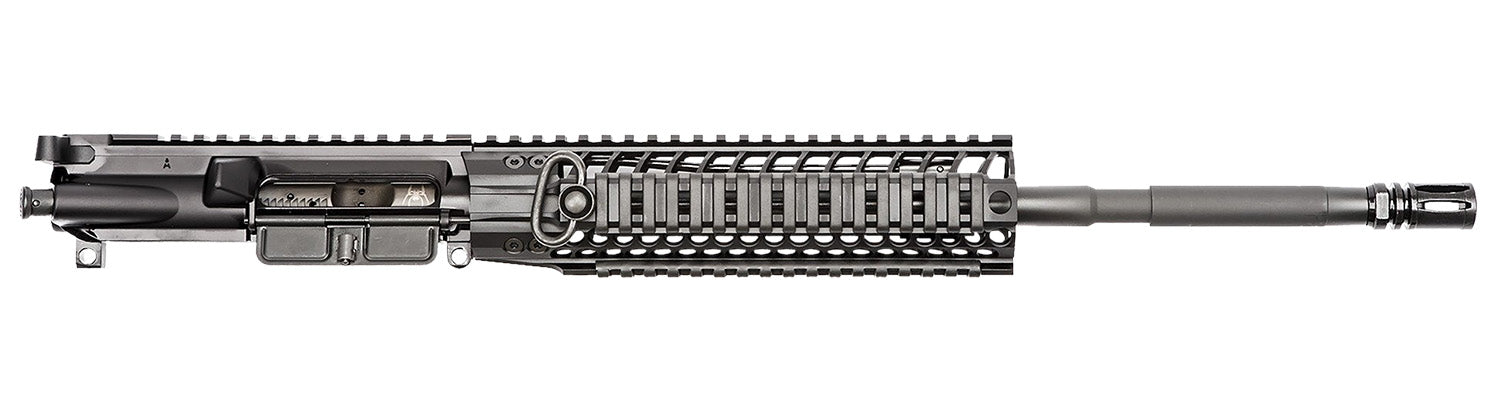 Spikes STU5025R9S Complete Upper 5.56x45mm NATO 16" Black Phosphate Barrel, 7075-T6 Aluminum Black Receiver, 9" BAR2 Free-Float Handguard for M4 Carbine