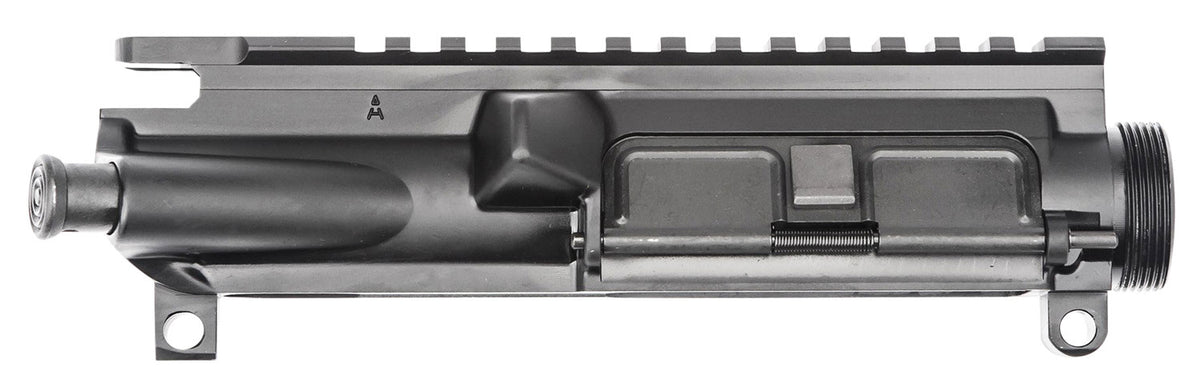 Spikes SFT50M4 Flat Top Stripped Upper Multi-Caliber 7075-T6 Aluminum Black Anodized Receiver for M4 Platform