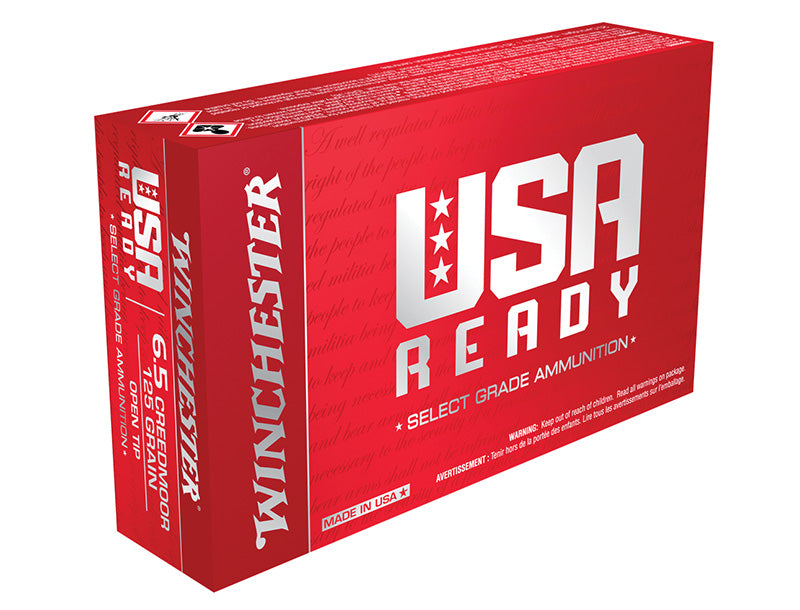 Winchester 6.5mm Creedmoor USA Ready 125gr OTM Ammo