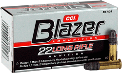CCI Blazer .22 Long Rifle High Velocity 40gr LRN Ammo