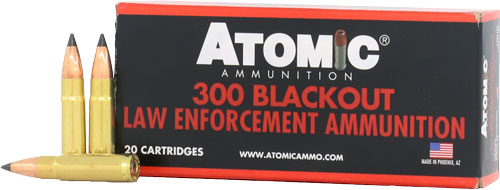 Atomic 475 Tactical LE Nosler Varmageddon Polymer Tip 110 Grain .300 AAC Blackout