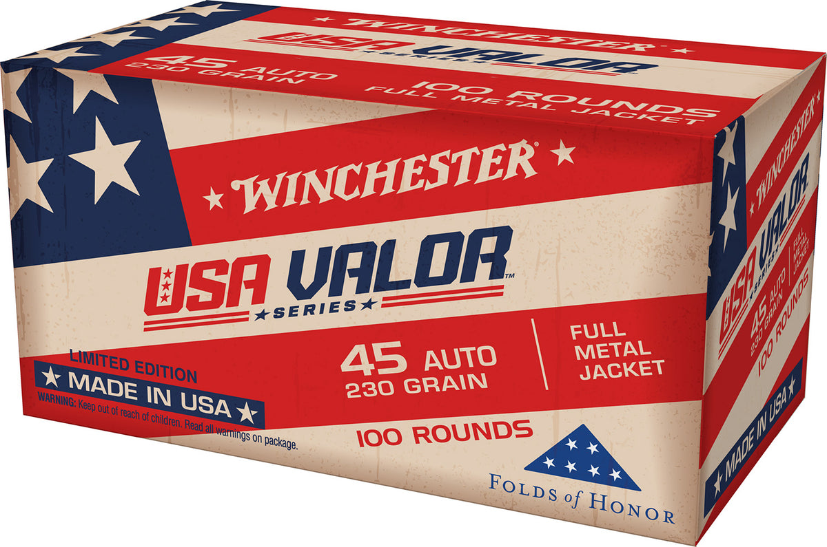 Winchester .45 Auto 230gr FMJ Ammo