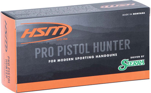 HSM 10mm Auto Pro Pistol Hunter 180gr Hornady XTP JHP Ammo