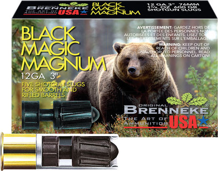 Brenneke Black Magic Magnum Hunting 12 Gauge 3 in 1-3/8 oz Slug