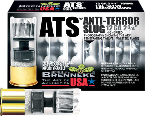 Brenneke ATS Home Defense 12 Gauge 2.75 in 1 oz Slug