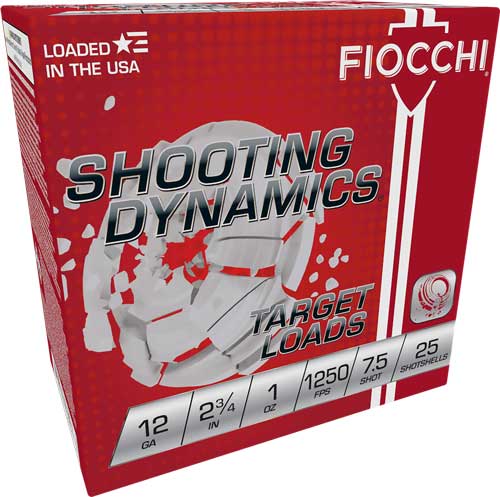 Fiocchi Shooting Dynamics 12 Gauge 2.75'' 1 oz #7.5 Shot