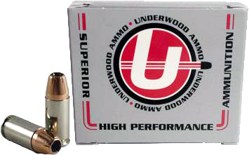 Underwood Ammo 9mm Luger / Parabellum Sporting +P 124gr JHP Ammo