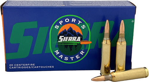 Sierra .243 Winchester Outdoor Master 100gr JHP Ammo
