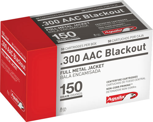 Aguila .300 AAC Blackout Target & Range 150gr FMJ Ammo