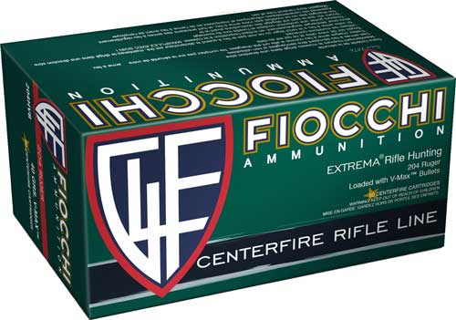Fiocchi .204 Ruger Field Dynamics 40gr PolyTip Ammo