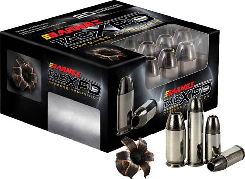 Barnes .380 ACP TAC-XPD 80gr TAC-XP Ammo