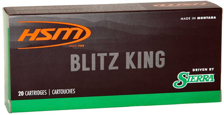 HSM .221 Remington Fireball Sierra Blitz King 55gr PolyTip Ammo