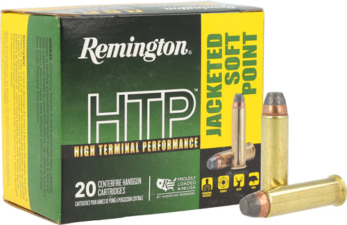 Remington 22233 HTP Jacketed Soft Point 158 Grain .357 Magnum 1235 fps
