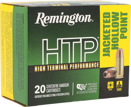Remington .40 S&W  HTP 180gr JHP Ammo