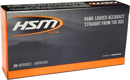 HSM .223 WSSM V-Max 55gr JHP Ammo