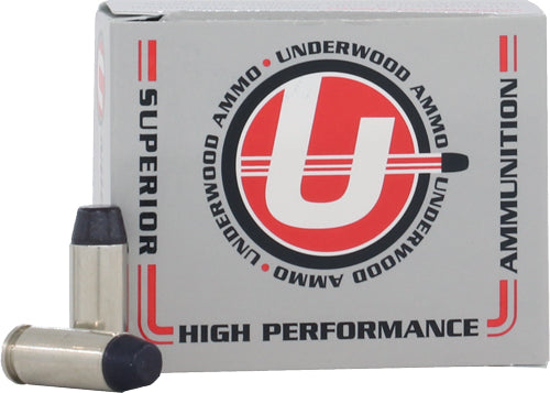 Underwood 10mm Auto 220gr FN Black Cherry Coated Hard Cast Ammo
