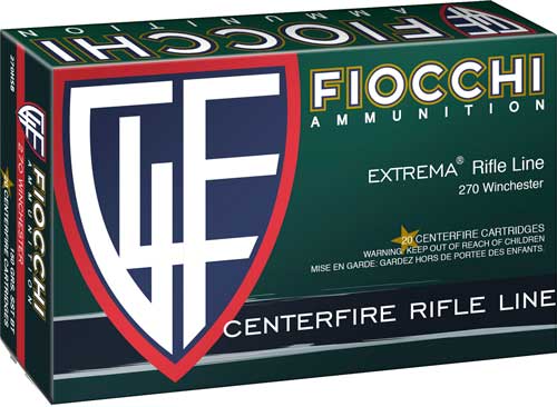 Fiocchi .270 Winchester Hyperformance 150gr SST Ammo