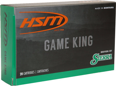 HSM .300 Winchester Mag Game King 200gr Sierra Spitzer BT Ammo