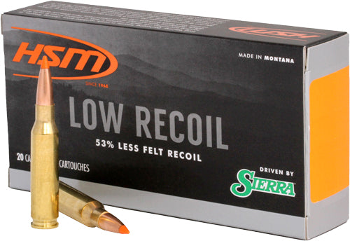 HSM 30844N Low Recoil Orange Polymer Tip 150 Grain .308 Win / 7.62x51mm 2350 fps