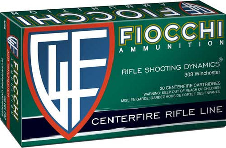 Fiocchi .308 Win / 7.62x51mm Field Dynamics 150gr JSP Ammo