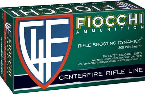 Fiocchi .308 Win Field Dynamics 165gr InterLock PSP Ammo