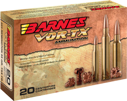 Barnes 31191 VOR-TX TSX Boat Tail 70 Grain 5.56x45mm NATO 2850 fps