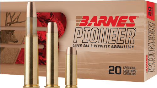 Barnes 32143 Pioneer Soft Point Flat Nose 200 Grain .45 Long Colt