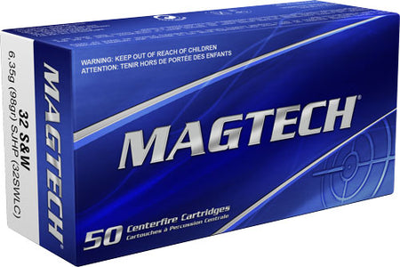 Magtech .32 S&W Long Sport Shooting Range/Training 98gr JSP Ammo