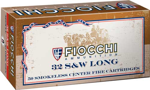 Fiocchi .32 S&W Long Cowboy Action 97gr Solid Ammo