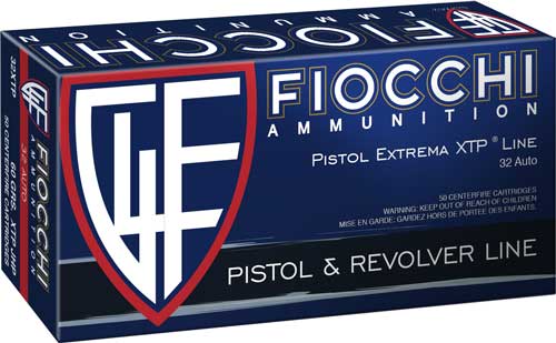 Fiocchi .32 ACP Hyperformance 60gr JHP Ammo