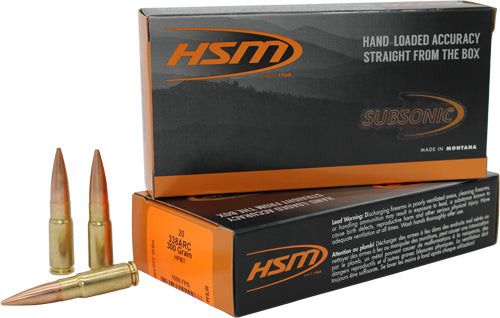 HSM 338 ARC 300GR HPBT 20RD 25BX/CS