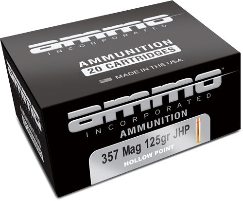 Ammo Inc .357 Magnum Signature 125gr JHP Ammo