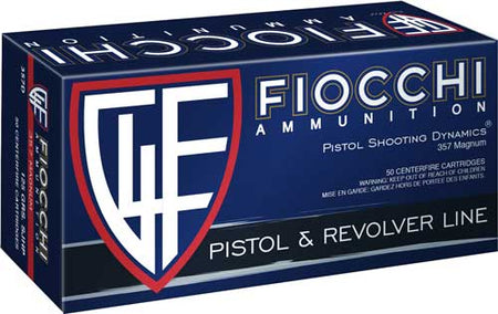 Fiocchi .357 Magnum Defense Dynamics 125gr JHP Ammo