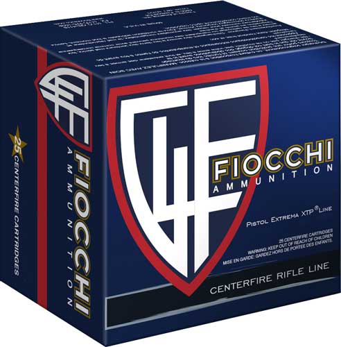 Fiocchi .380 ACP Hyperformance 90gr Hornady XTP HP Ammo
