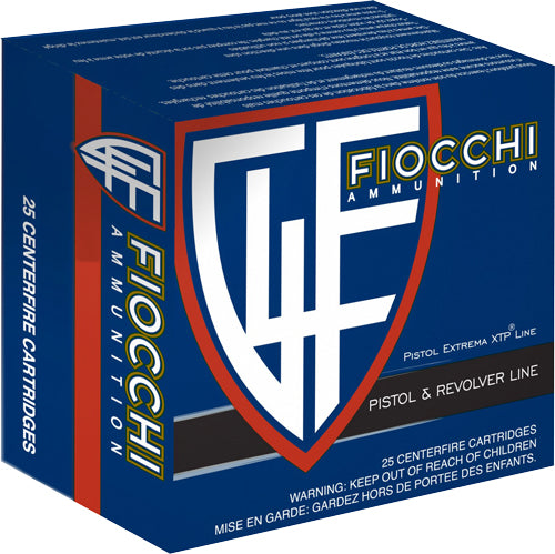 Fiocchi 40XTPB25 Hyperformance Hornady XTP Hollow Point 180 Grain .40 S&W 1000 fps