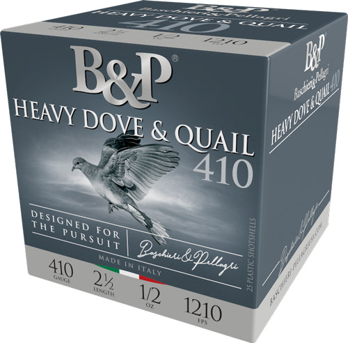 Baschieri and Pellagri Hunting Heavy Dove & Quail .410 Bore 2.5 in 1/2 oz #6