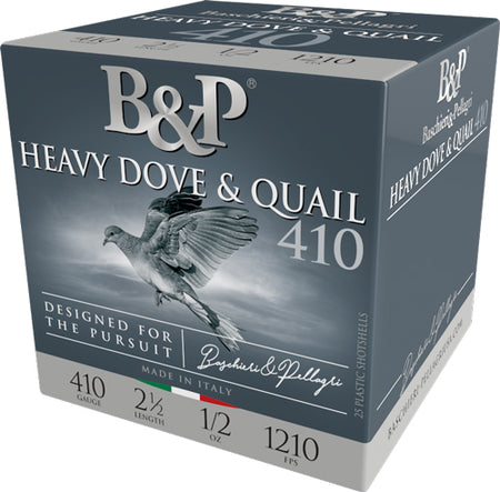 Baschieri and Pellagri Hunting Heavy Dove & Quail .410 Bore 2.5 in 1/2 oz #7.5