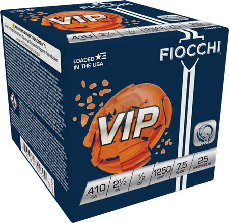 Fiocchi Exacta Target VIP .410 Bore 2.5 in 1/2 oz #7.5